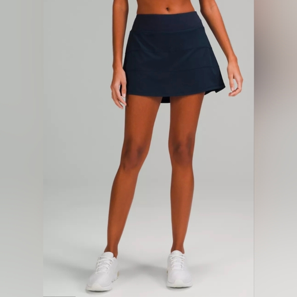lululemon | Pace Rival Mid-Rise Skirt Long | True Navy | 6 - Picture 2 of 7
